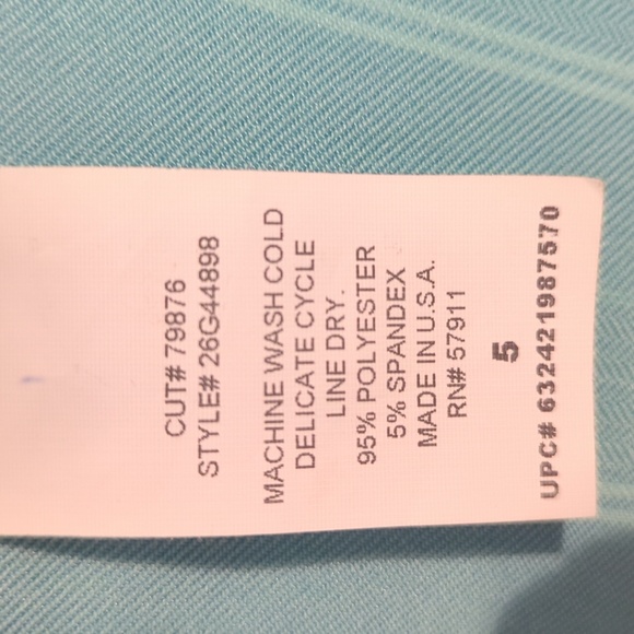 Cute turquoise jacket - Picture 7 of 9